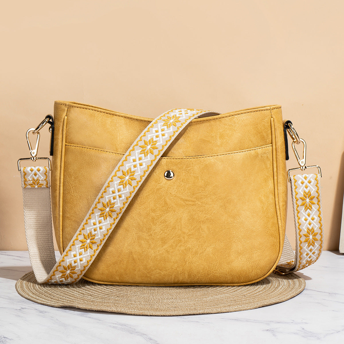 SleekMuse – Minimalist Crossbody Shoulder Bag