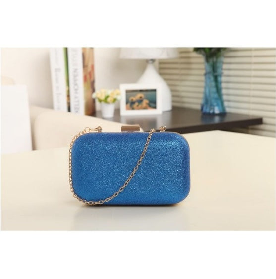 GlamVault – Luxury Gold Clutch Evening Bag