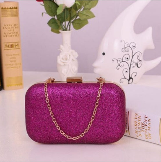 GlamVault – Luxury Gold Clutch Evening Bag