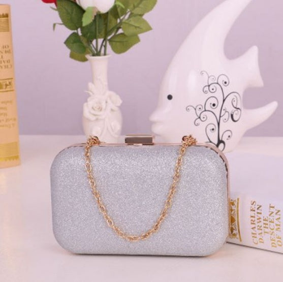 GlamVault – Luxury Gold Clutch Evening Bag