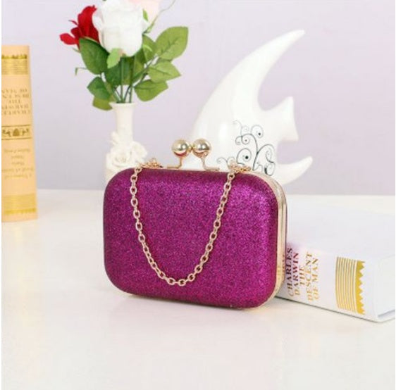 GlamVault – Luxury Gold Clutch Evening Bag