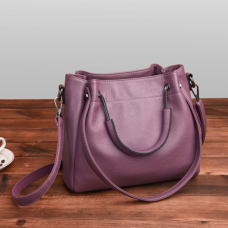 Premium Korean Leather Bucket Bag