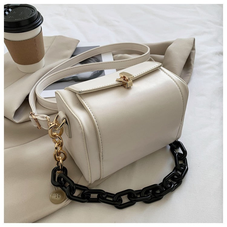 SquareLuxe – Women's High-End Chain Shoulder Tote