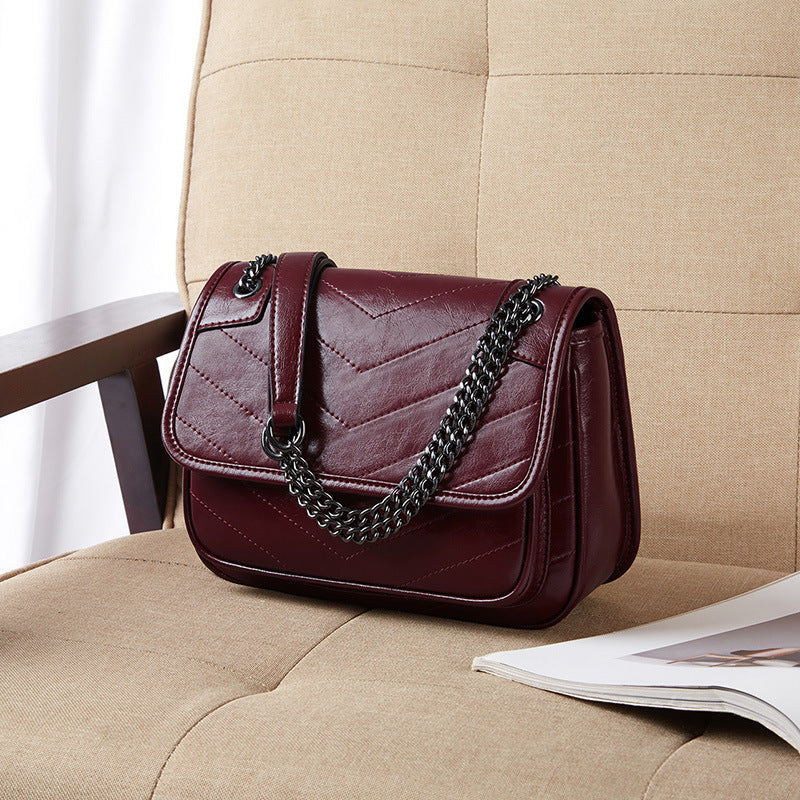PureGraze – Elegant Cowhide Leather Handbag for Women