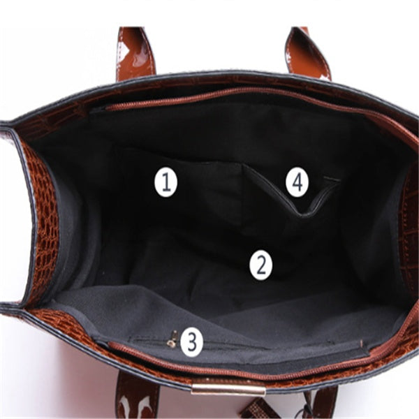 StoneEase – Minimalist Diagonal Shoulder Tote