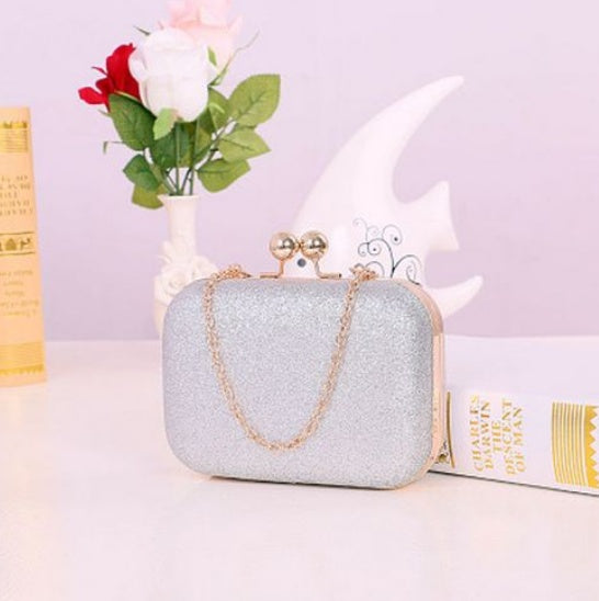GlamVault – Luxury Gold Clutch Evening Bag