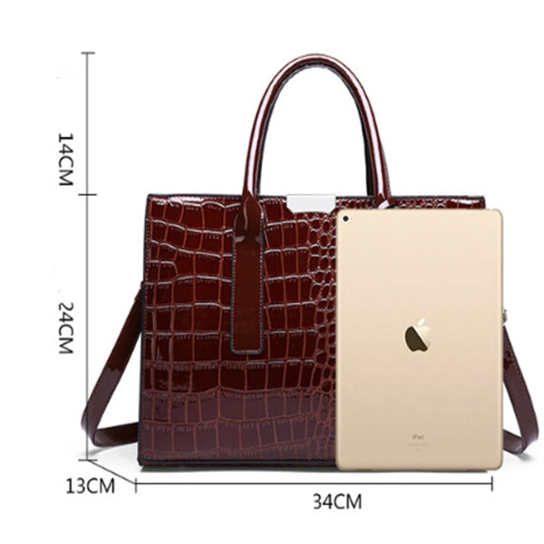 StoneEase – Minimalist Diagonal Shoulder Tote