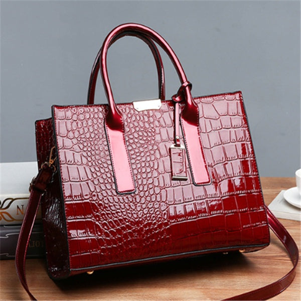 StoneEase – Minimalist Diagonal Shoulder Tote