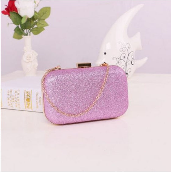GlamVault – Luxury Gold Clutch Evening Bag