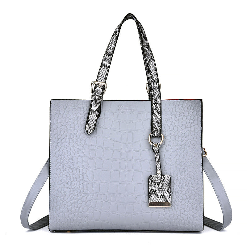 StoneEase – Minimalist Diagonal Shoulder Tote