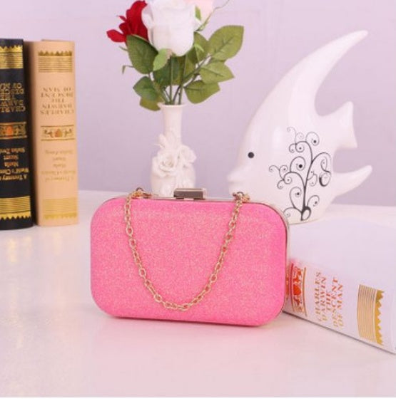 GlamVault – Luxury Gold Clutch Evening Bag
