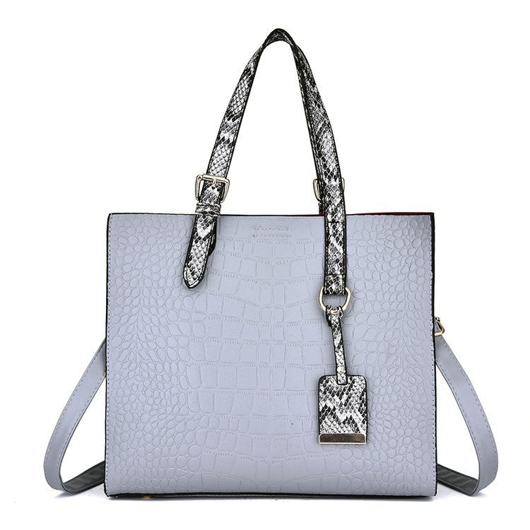 StoneEase – Minimalist Diagonal Shoulder Tote