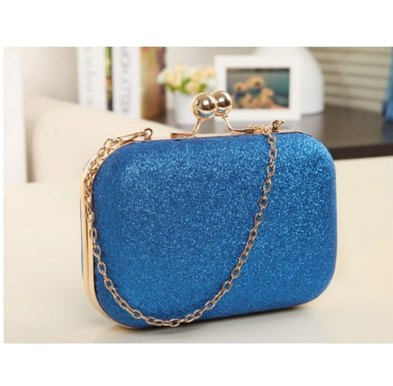GlamVault – Luxury Gold Clutch Evening Bag
