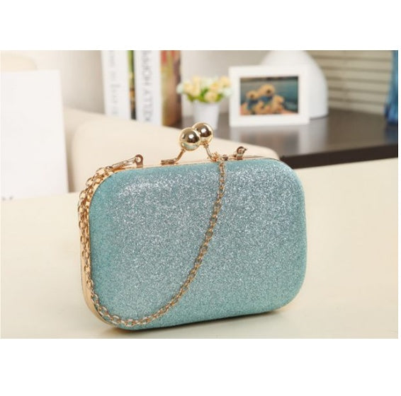 GlamVault – Luxury Gold Clutch Evening Bag