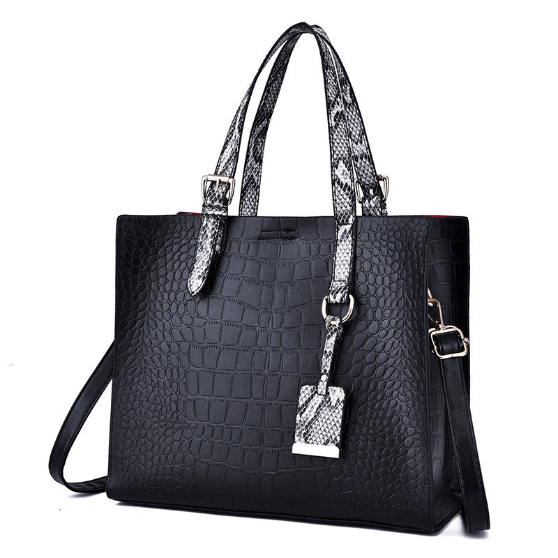 StoneEase – Minimalist Diagonal Shoulder Tote