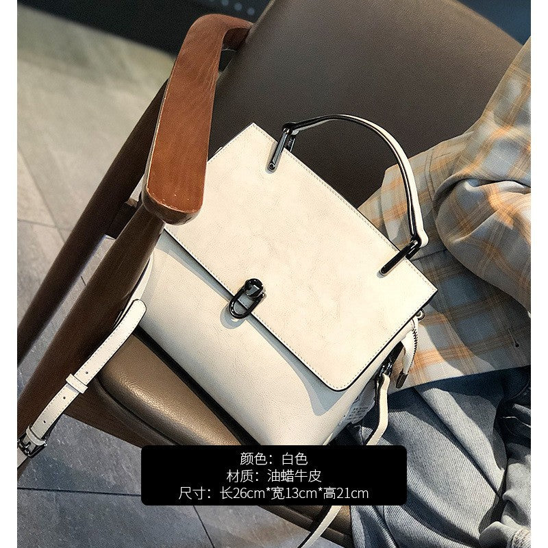 "Premium Cowhide Leather Handbag for Women"