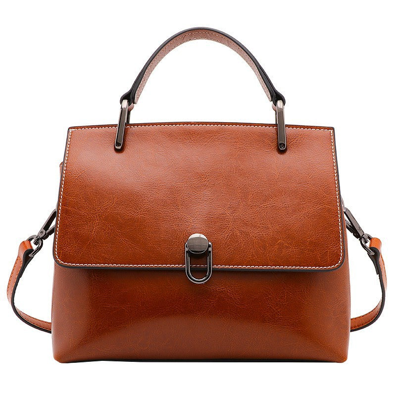 "Premium Cowhide Leather Handbag for Women"