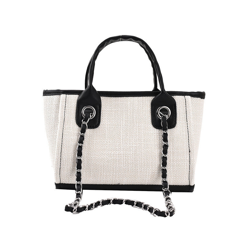 GlamPour – Stylish Chain Bucket Tote Bag for Women