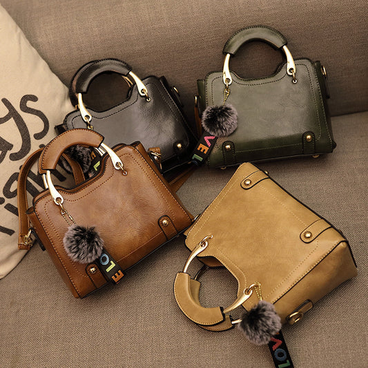 Valeori Vintage – Elegant PU Leather Handbag for Everyday Chic