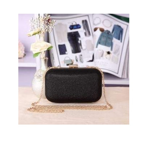 GlamVault – Luxury Gold Clutch Evening Bag