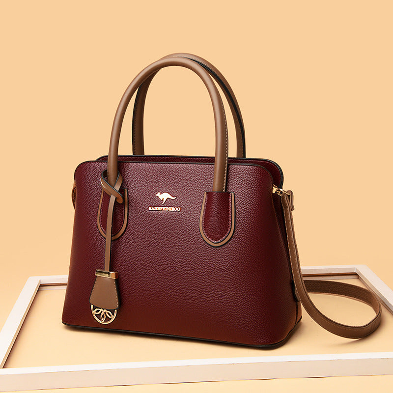 "Classic Large Capacity Handbag for Effortless Style"