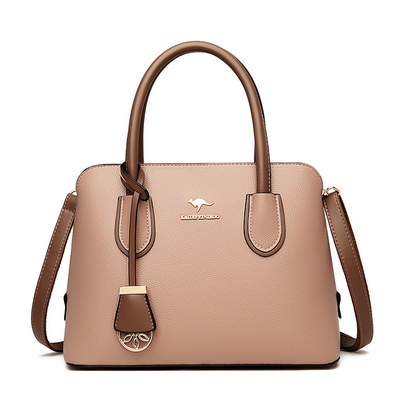 "Classic Large Capacity Handbag for Effortless Style"