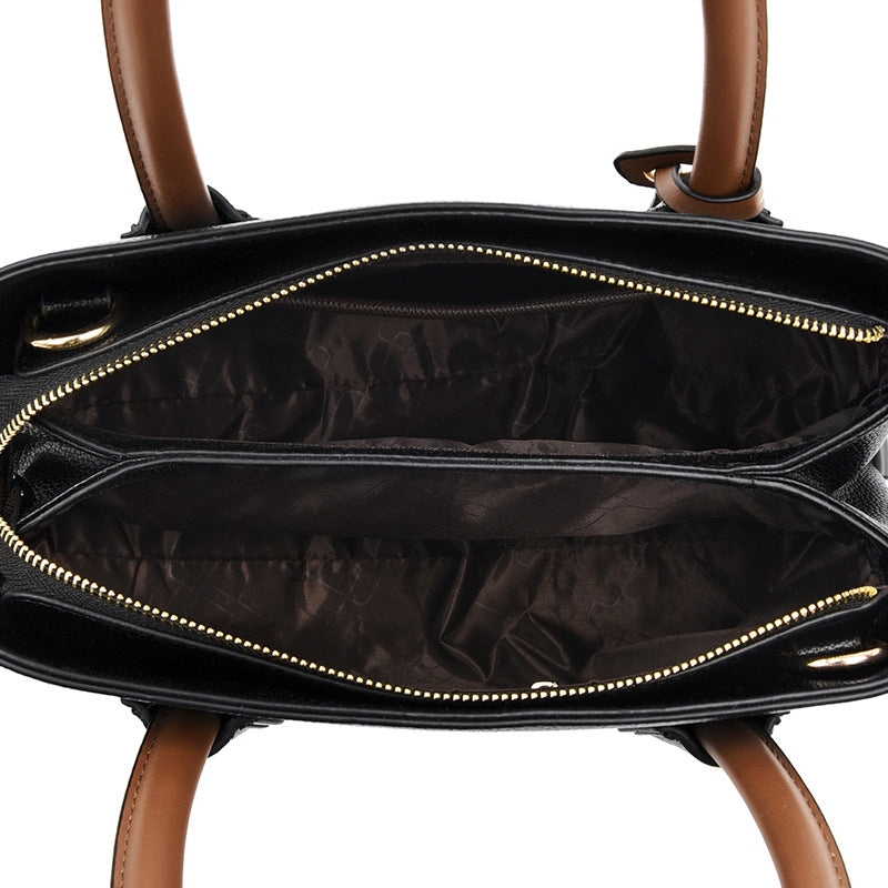 "Classic Large Capacity Handbag for Effortless Style"
