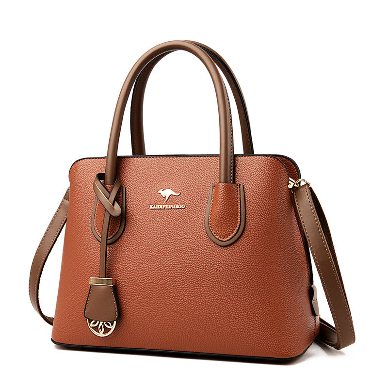 "Classic Large Capacity Handbag for Effortless Style"
