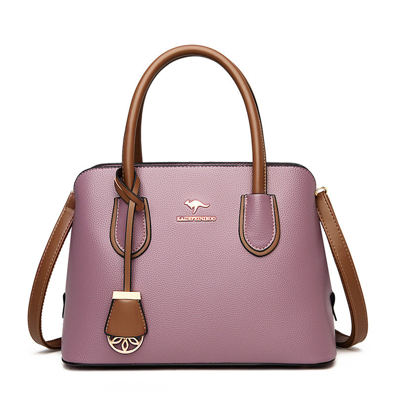 "Classic Large Capacity Handbag for Effortless Style"